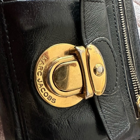 Marc Jacobs Vintage Black Long Leather Wallet - Picture 3 of 15